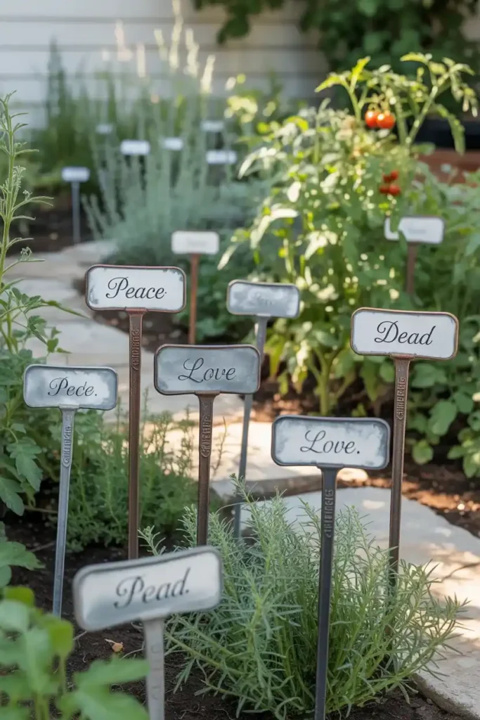 Personalized Garden Stakes