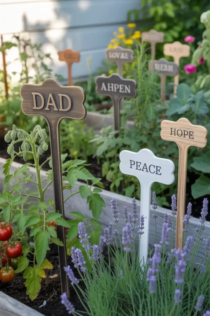 Personalized Garden Stakes 1