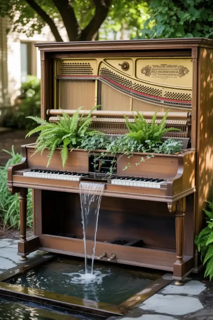 Piano Waterfall