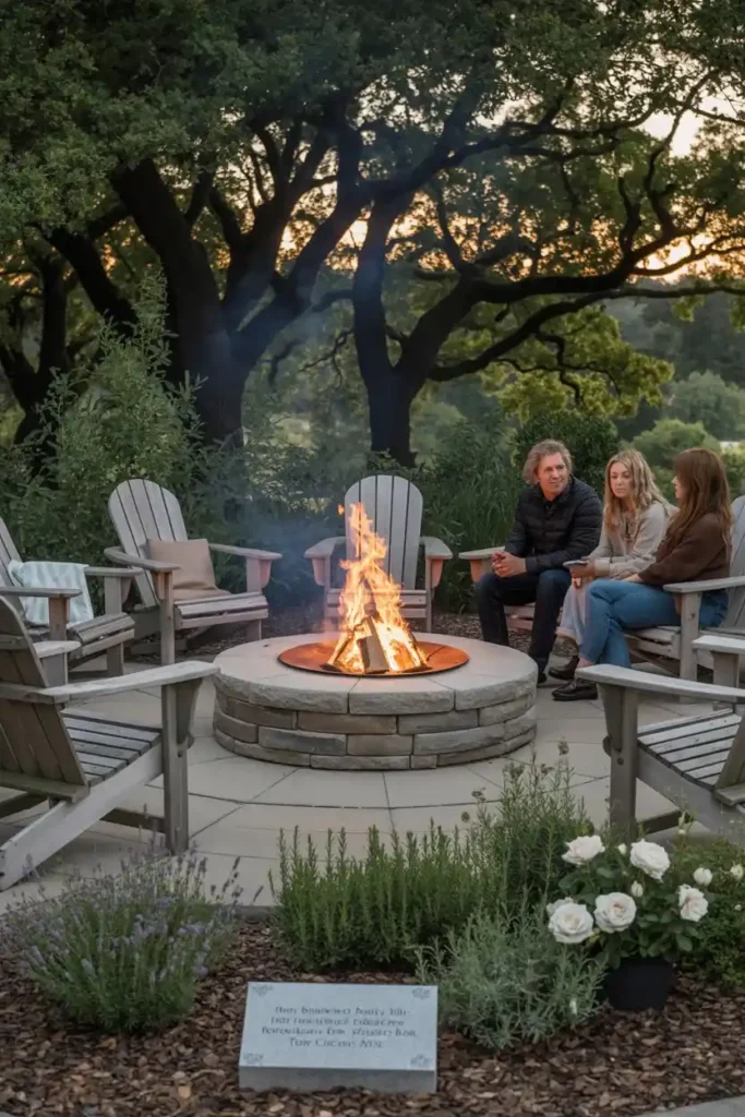 A Fire Pit Gathering Spot