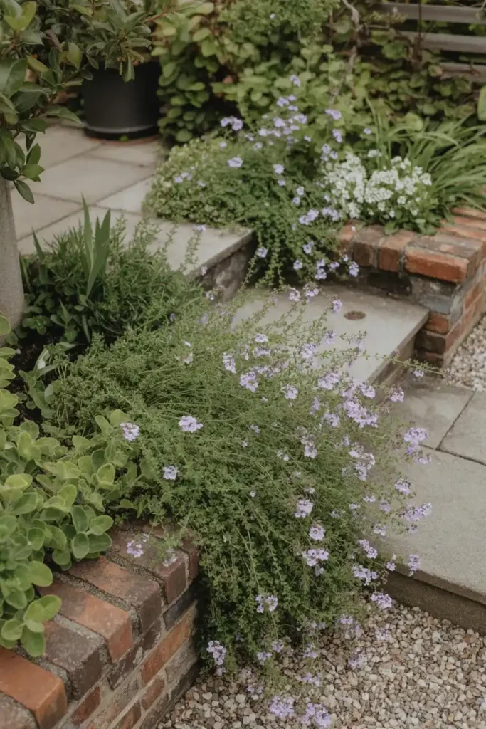 soften Hard Edges with Spillover Plants