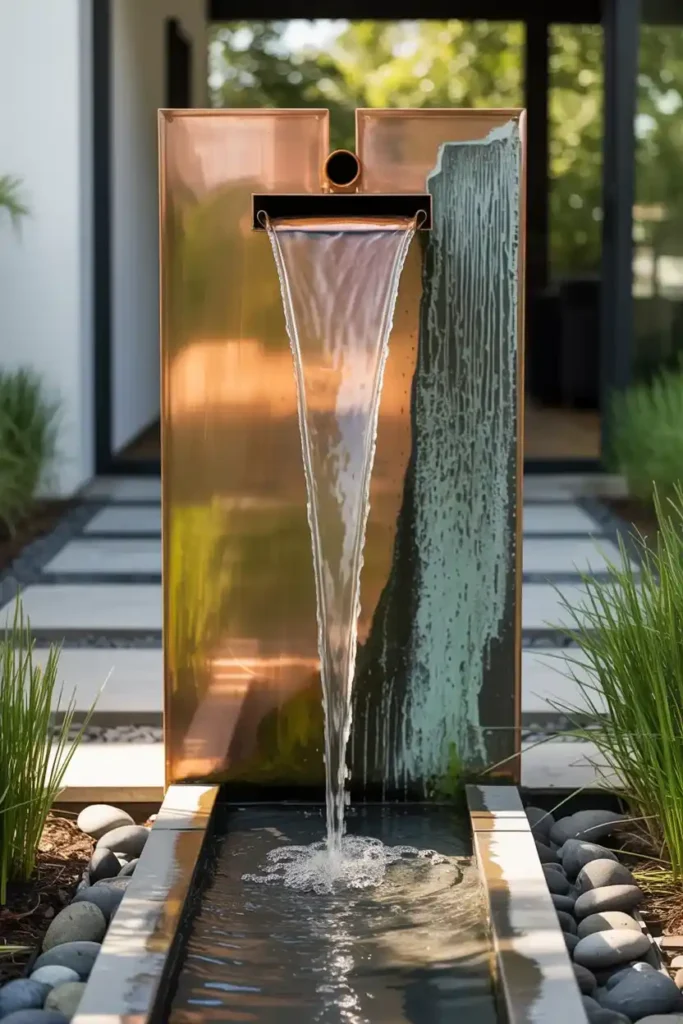 The Copper Sheet Wall