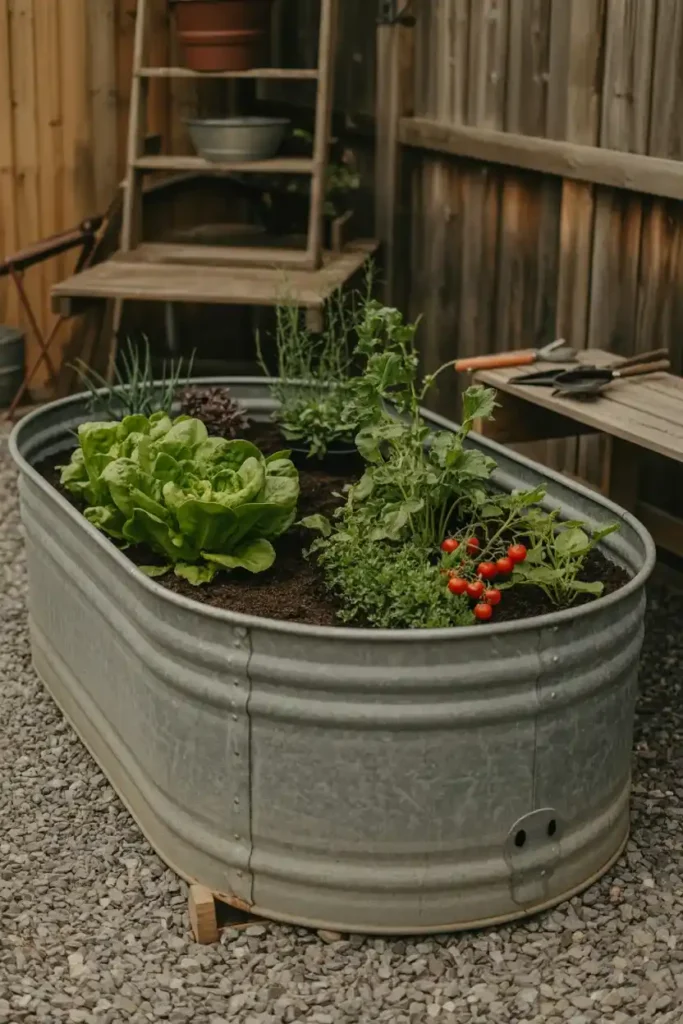 Galvanized Stock Tank