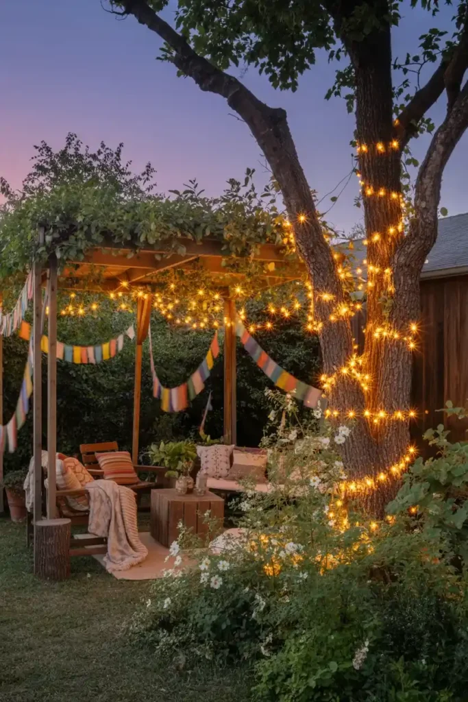 Install Solar Fairy Lights