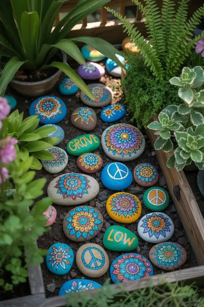 Paint Peace Rocks