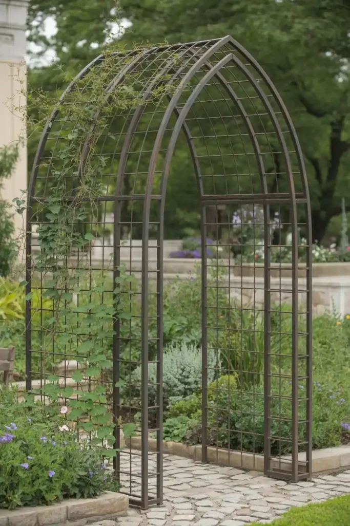Gothic Arch with Two Panels