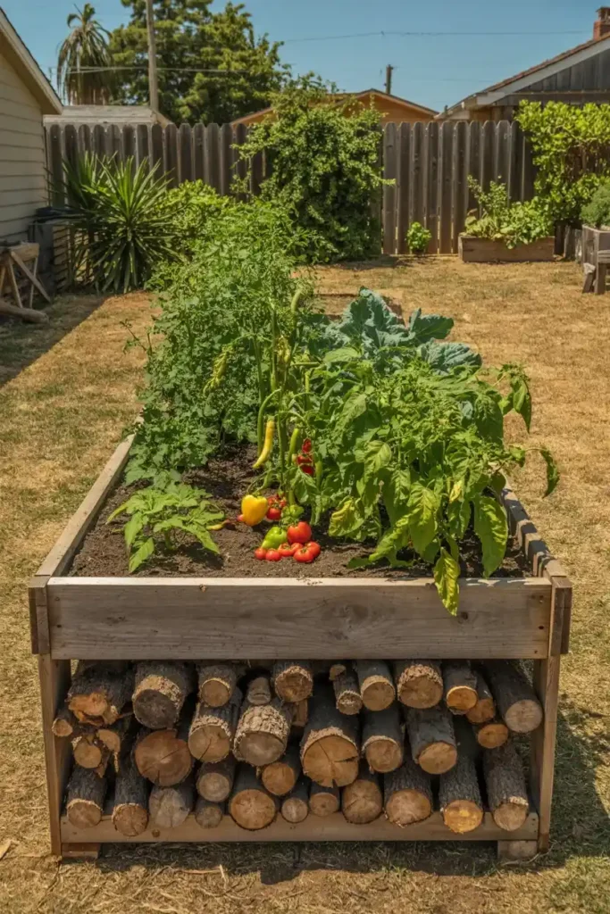 Build Raised Beds with Hugelkultur