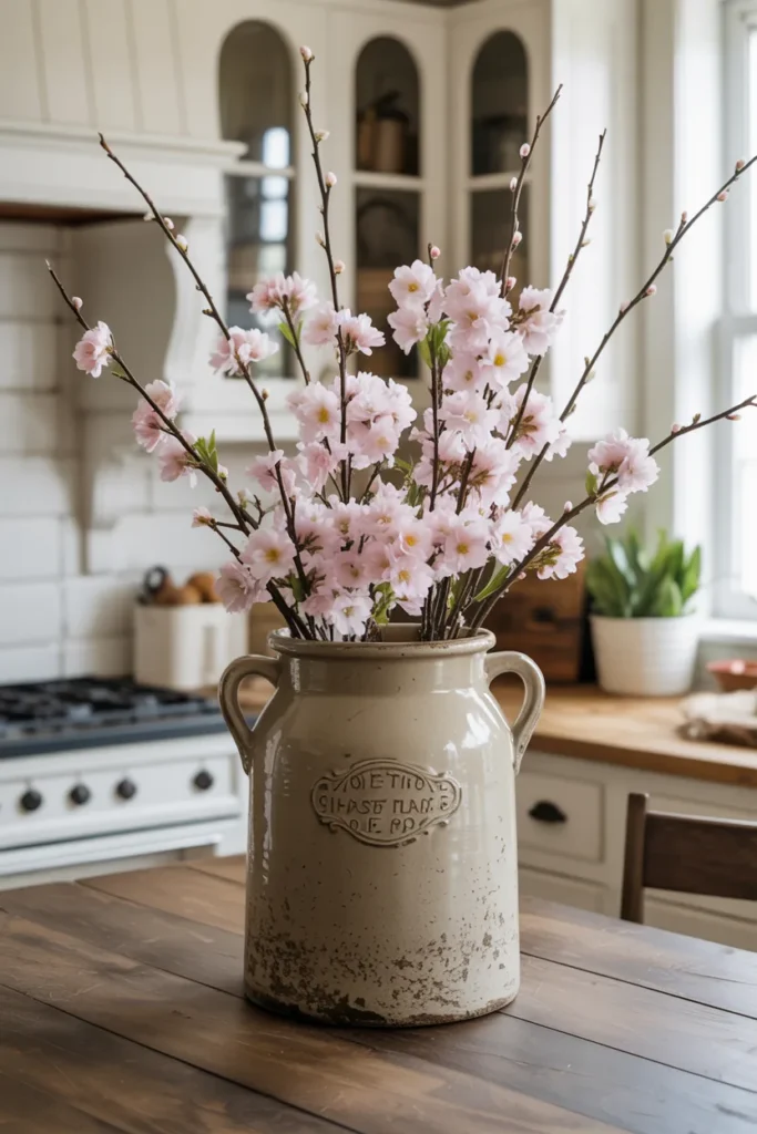 Antique Crock Floral Arrangements