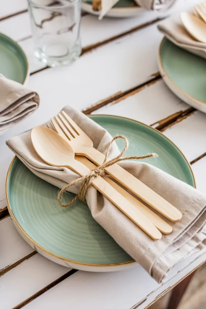 Birch Wood Flatware