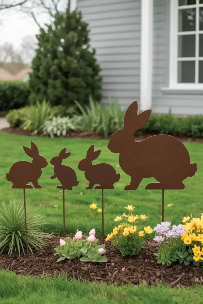 Bunny Family Yard Stakes_4_11zon