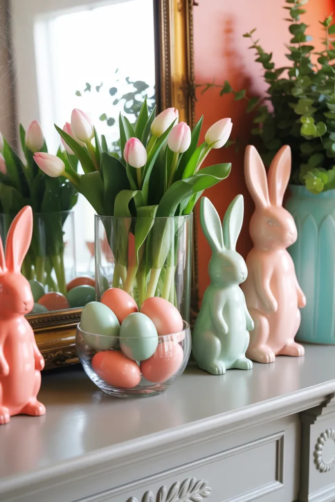 Coral and Mint Explosion