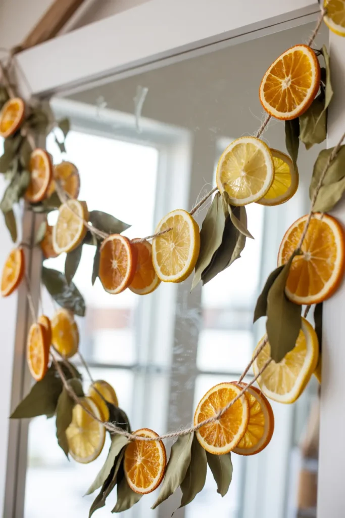 Dried Citrus Garlands