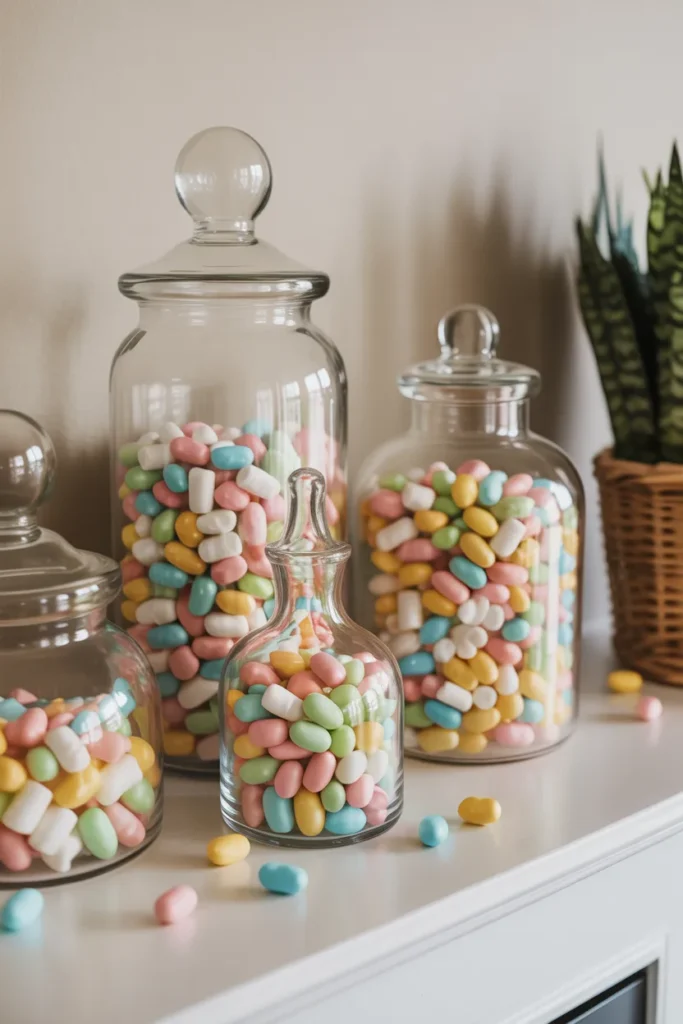 Edible Jelly Bean Jars