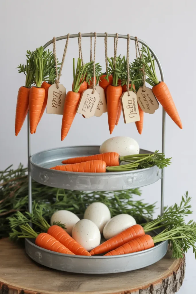 Hanging Carrot Ornaments 1