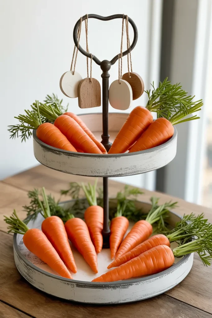 Hanging Carrot Ornaments