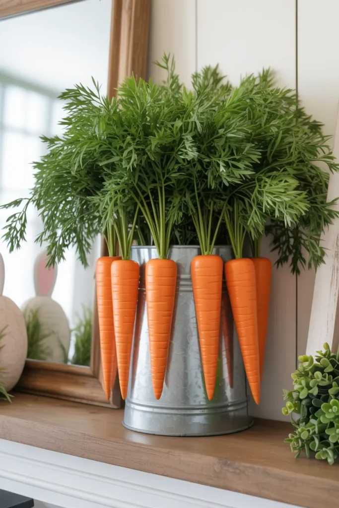 Hyper Realistic Carrot Patch