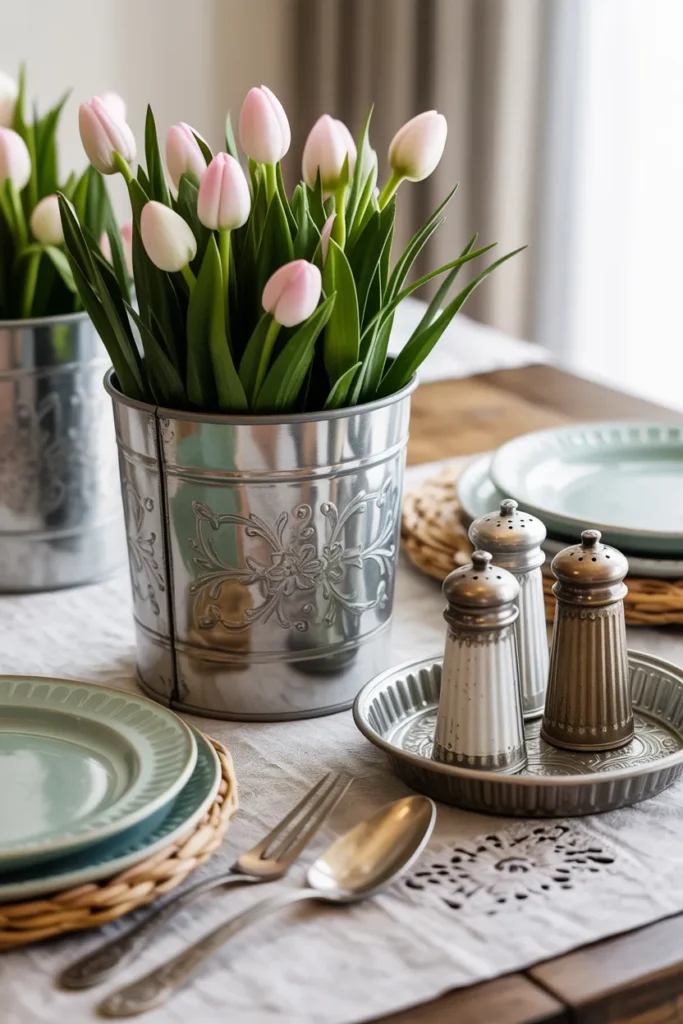 Intricate Tin Details