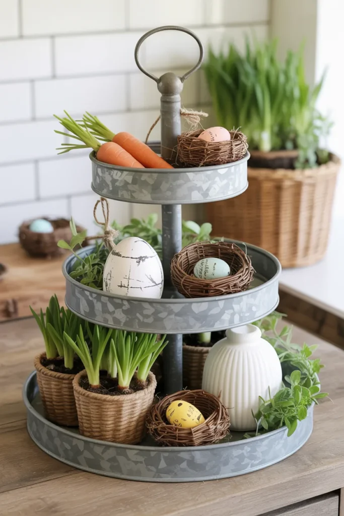 Layered Tiered Trays