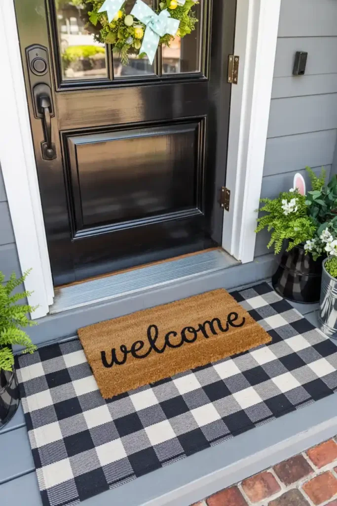 Layered Welcome Mats