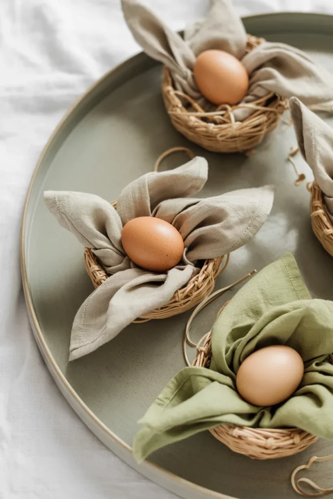 Linen Napkin Nests