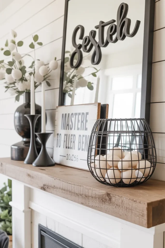 Modern Farmhouse Black Accents