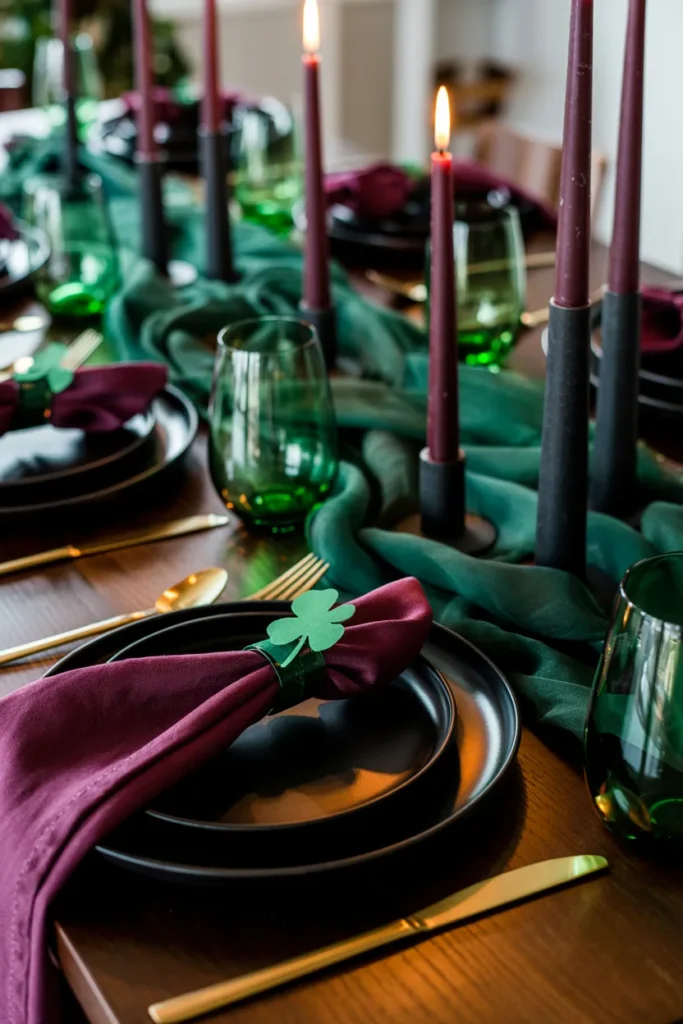 Moody Plum Noir Contrasts