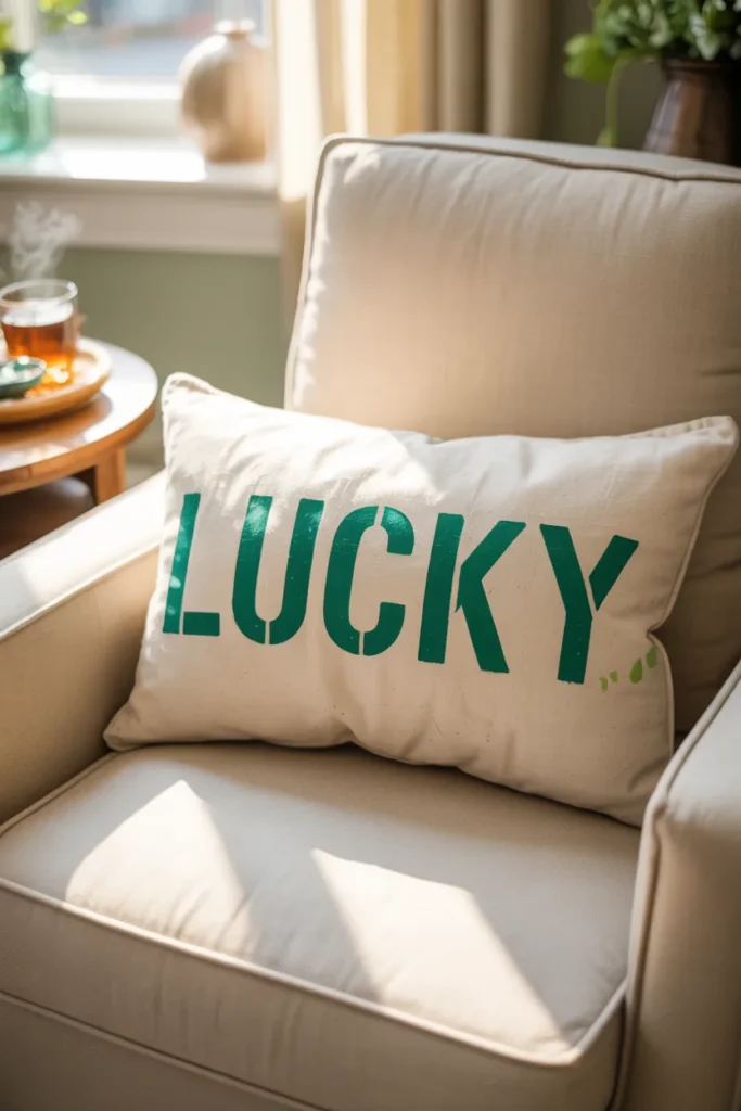 The Lucky Pillow Cover