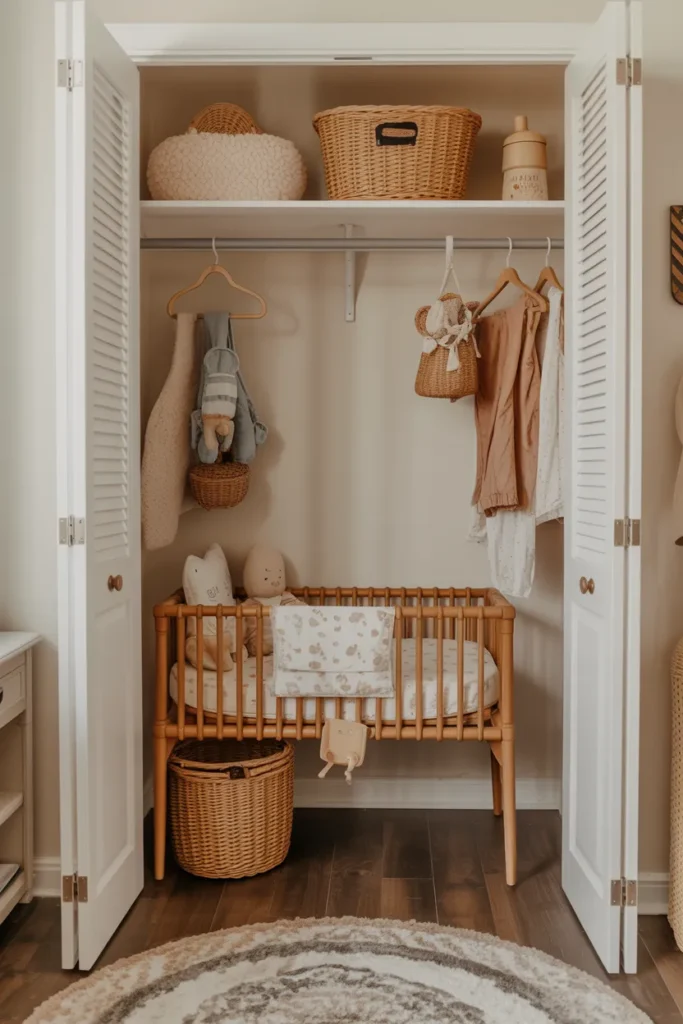 The closet nook transformation 1