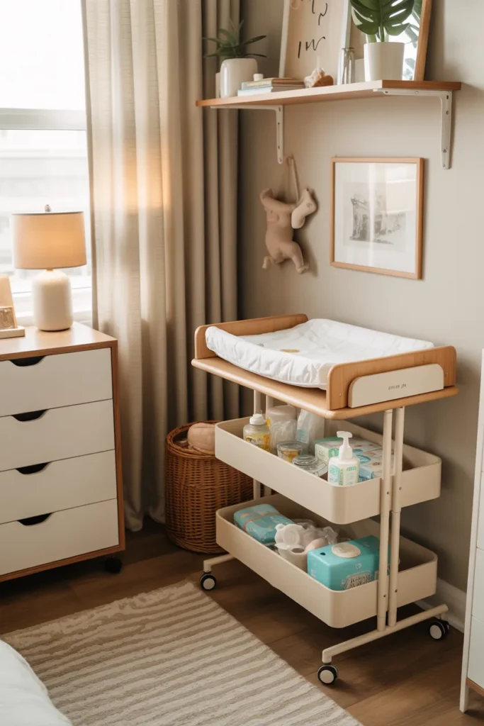 The mobile changing station