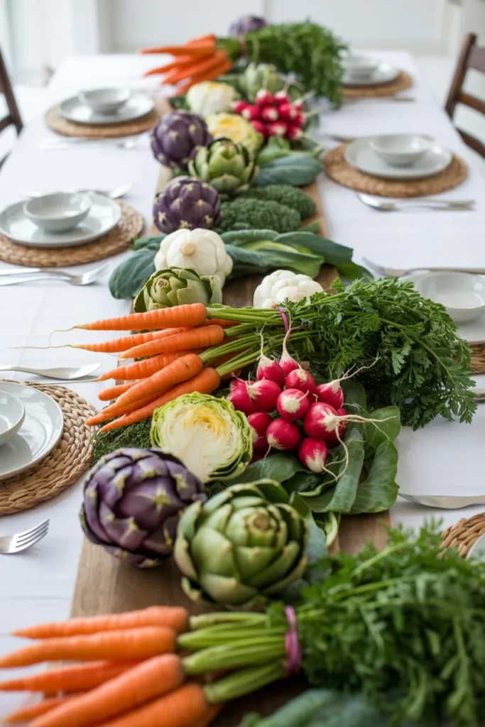 Vegetable Centerpieces