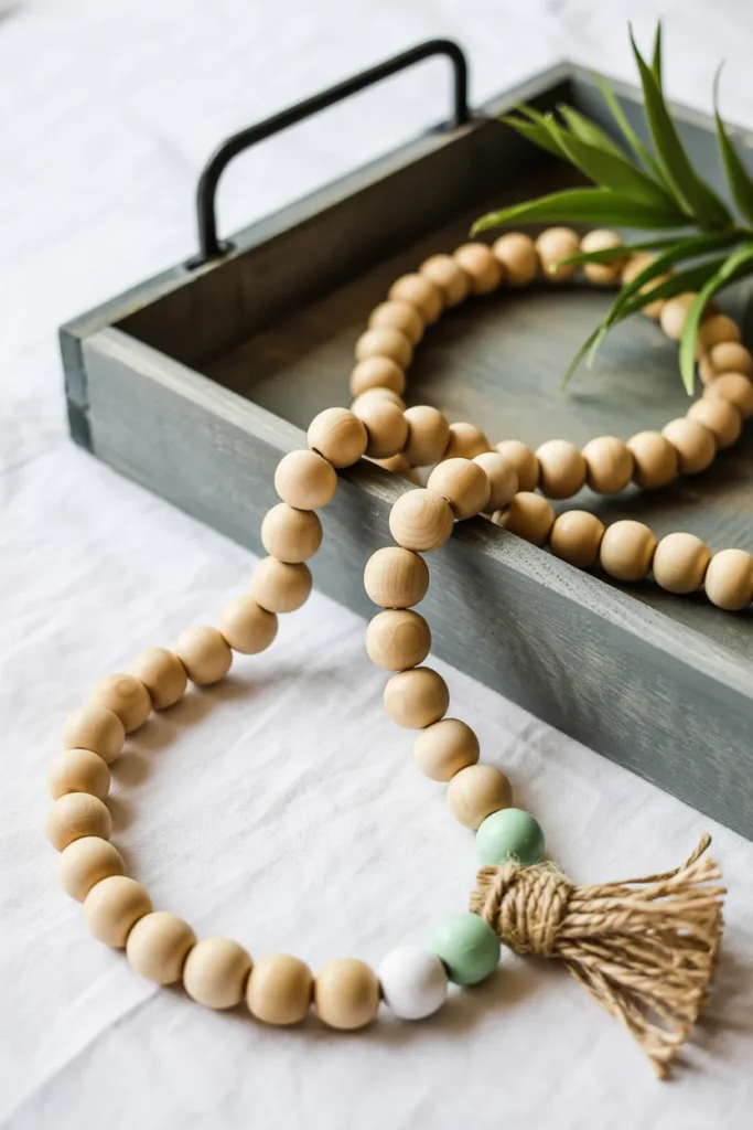 Wooden Bead Garlands