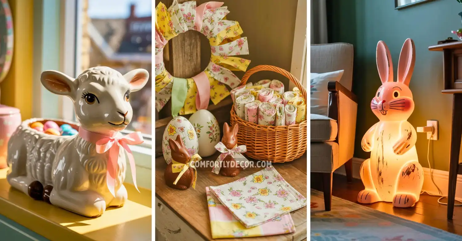 easter decorations vintage