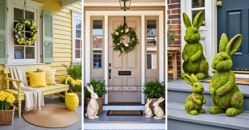 easter front porch decor ideas