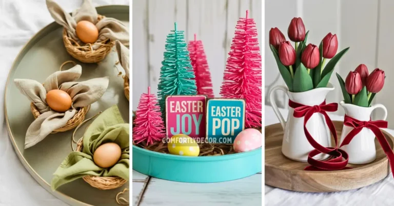 easter tray decor ideas