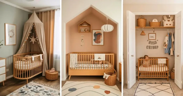 nursery corner in parents room