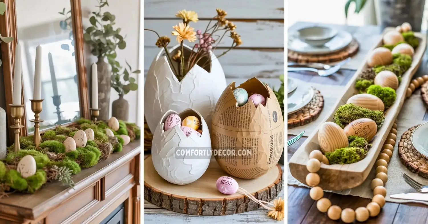 rustic easter decor ideas