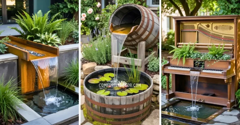 small garden waterfalls ideas