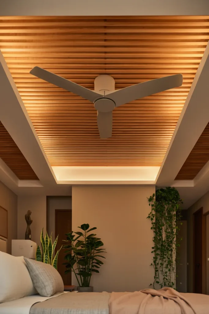 Wooden Slat Feature