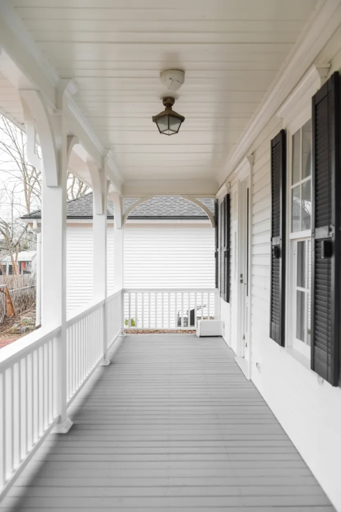 Crisp White Farmhouse