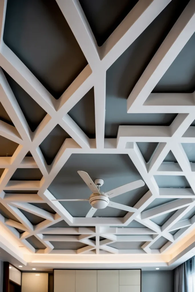 Geometric Shapes and Angular Lines