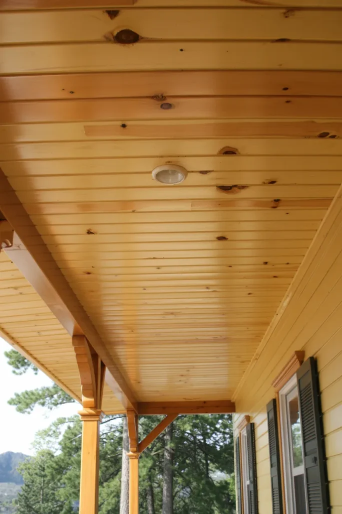 Wide Plank Knotty Pine