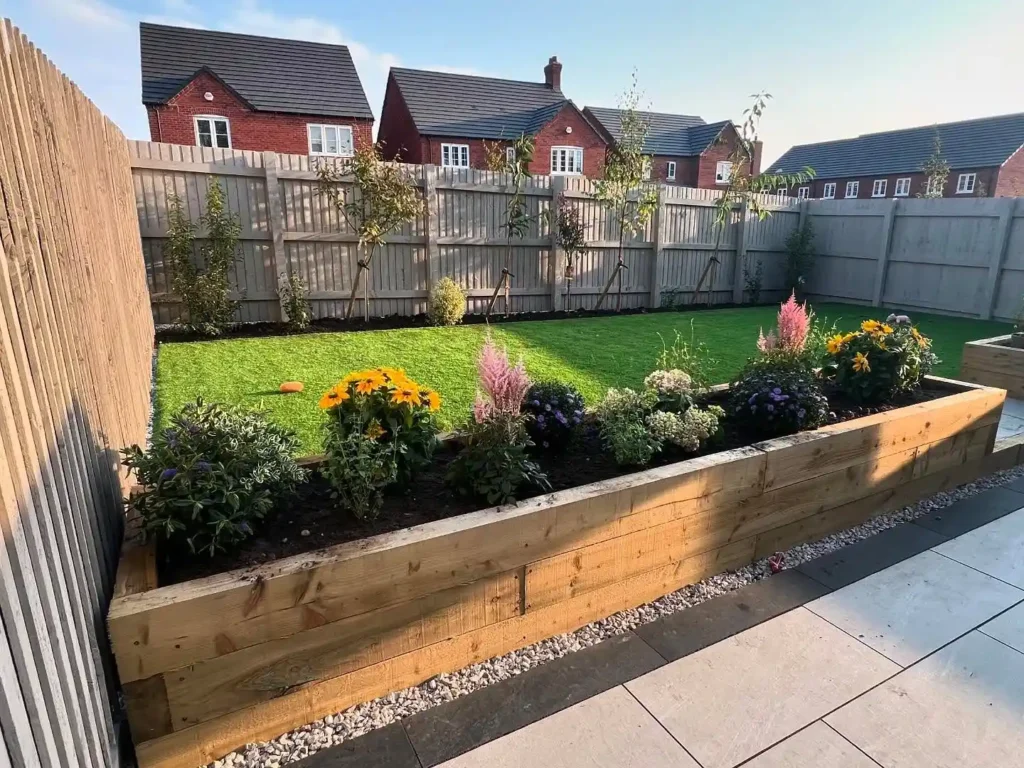 Warm Timber Raised Bed