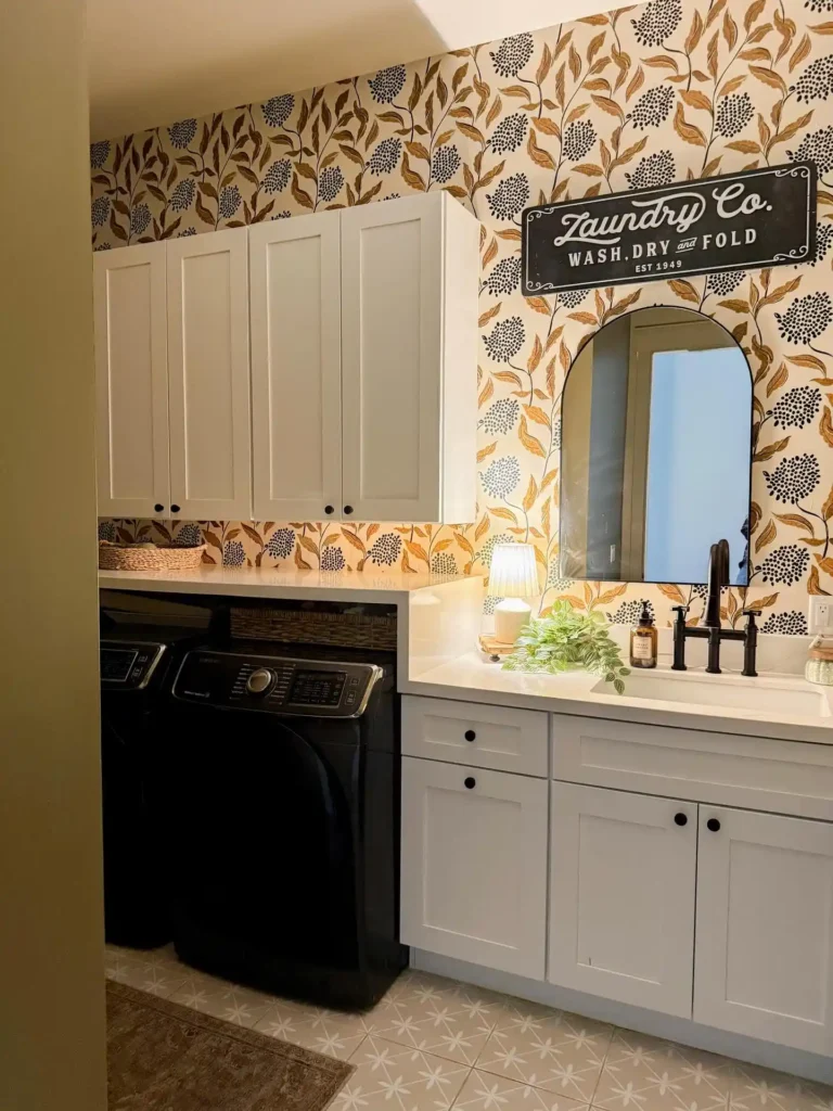 Warm Neutral Charm with Subtle Pattern Play